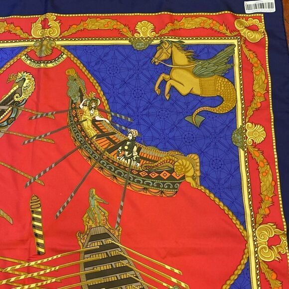 Authentic Hermès Pre-Owned
2000s Les Bissone de Venise silk scarf - Picture 5 of 7